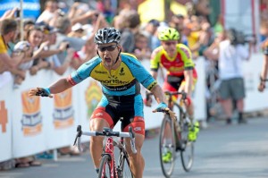 La llegada de Marcotte © USA Cycling