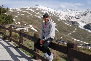 El andaluz, en Sierra Nevada