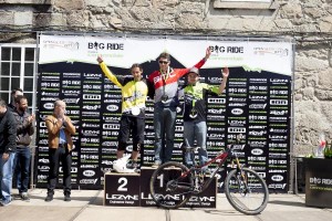 Podio del Big Ride Tui.