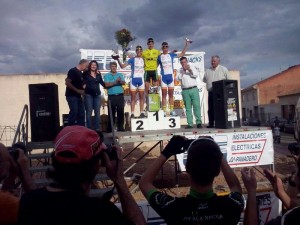 podio cadete campo de criptana