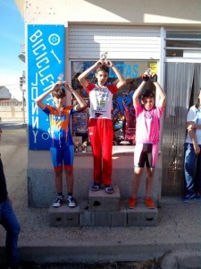 Podio alevines de 2º en Fontivero Ávila).