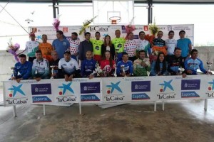 Podio tras la tercera prueba del Pla de Mallorca