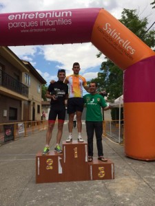 Podio del XI Alfindén Montes Blancos.