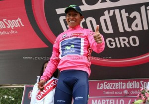 El líder del Giro