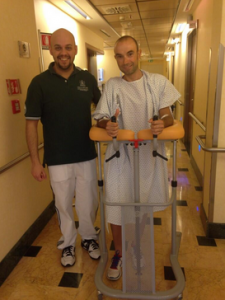 Vicioso, en el hospital © Katusha