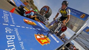 Salida de una crono @ Vuelta Burgos