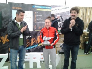 Verónica Montes Villar fue la mejor en categoría  femenina. © Jorge Parri