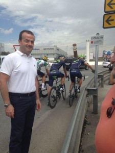 Nuevo sistema de seguridad vial para ciclistas. © FCRM