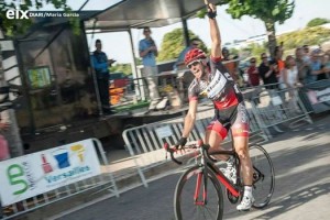 Joan Font, en la meta de Vilanova i La Geltrú. © FCC