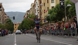 Baudron, cruzando la meta. © FVC