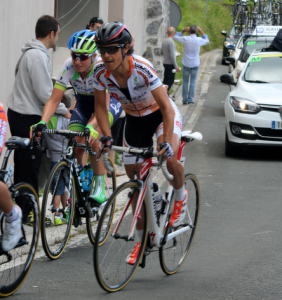 Leire Olaberria, la ganadora en Tafalla.