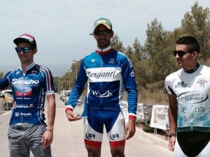Podio del Campeonato Baleares de BTT.