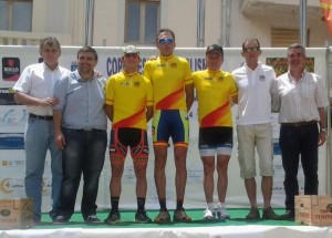 Podio final del Trofeo Poble de Tavernes de Valldigna. © RFEC