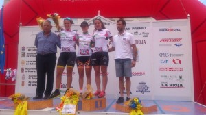 Maddi Amondarain, Eider Unanue, Alicia González, ganadoras del Torneo Euskaldun. 