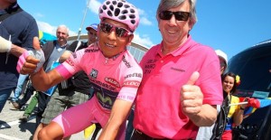 Corredor y mánager © Movistar