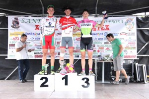 Podio final en Ezkio - Itsaso. © FGC