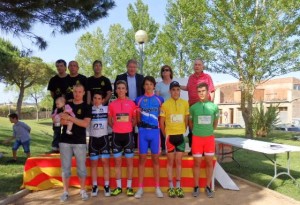 Podio final del Memorial Antonio Miguel.