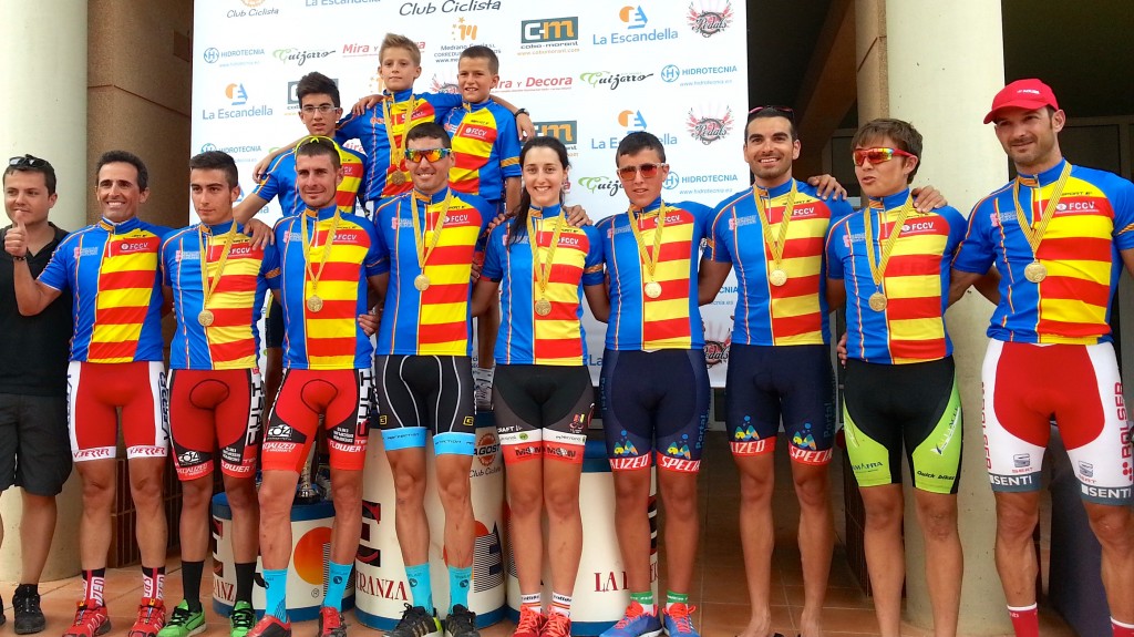 Todos los campeones 2014 © arbitrosciclismo