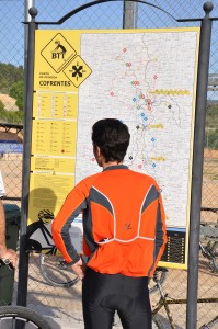 Las rutas, muy bien señalizadas a lo largo de los distintos recorridos