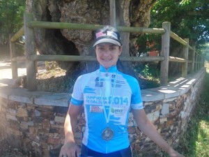 Lucía Vázquez reeditó su título en A Pobra de Brollón.