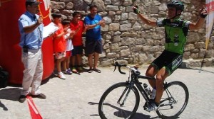 Pedro José Sánchez, entrando en meta. © Javier Sánchez