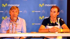 Unzué y Valverde, en Carcasona © Movistar