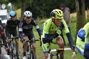Contador, en los adoquines del Tour © ASO