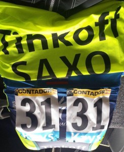 El dorsal de Contador © facebook