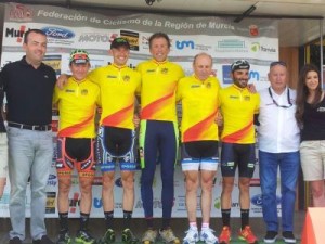 Ganadores de la Copa España Máster 2014. © RFEC