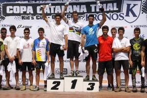 Podio final en Sant Antoni de Vilamajor. © FCC