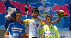 Podio júnior del Trofeo Virxe do Carme.  © FGC