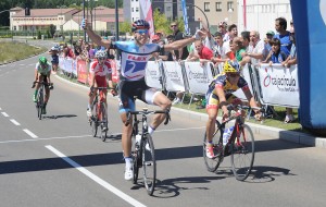 Ángel Fuentes, entrando  en la meta. © Israel L. Murillo