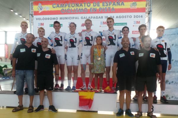 La selección balear júnior sumó 10 medallas. © RFEC