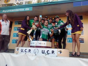 El Caja Rural-RGA, el mejor equipo de la ronda palentina.