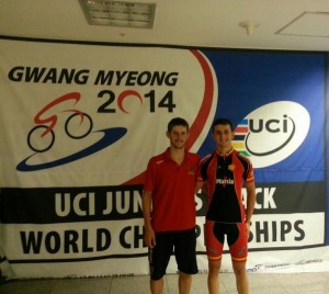 Xavier Cañellas y Marc Buades, los representantes españoles en Corea del Sur © RFEC