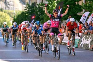 Egoitz Fernández, disfrutando su victoria. © Oskar Matxin