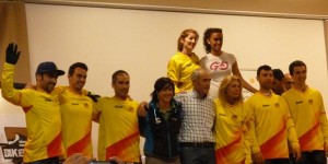 Líderes del Open de España de descenso.