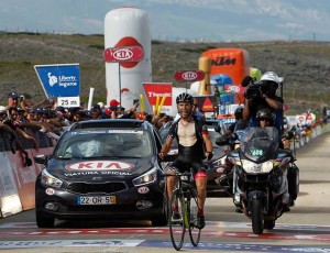 Rui Sousa, en la cima © Volta Portugal