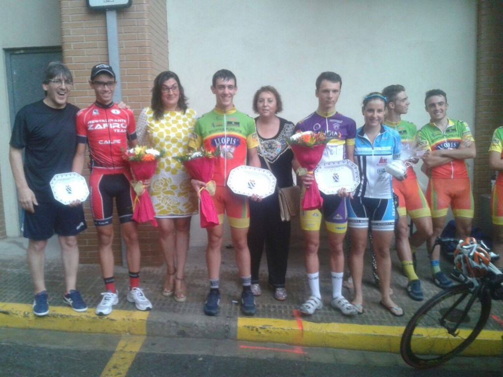 El podio de Alcora © facebook