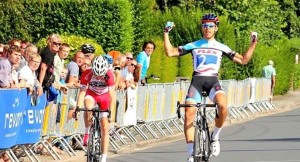 Ángel Fuentes, ganando en GP de Kooigem '14, uno de los nuevos fichajes.