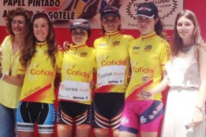 Vencedoras de la Copa d España 2014 © RFEC