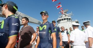 El equipo español, en el Juan Carlos I © Movistar