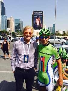 Tinkov y Sagan © twitter