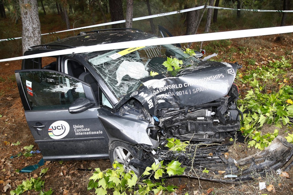 El accidente del coche de Noruega © RG/CAF