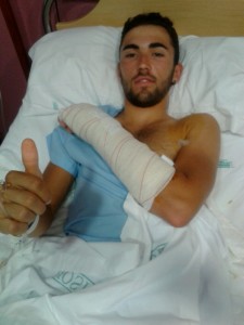 César ya se encuentra en su casa recuperándose de la operación.