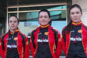 Las féminas júnior.  © RFEC