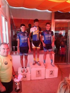 Podio del Trofeo Ferias y Fiestas de Daimiel.