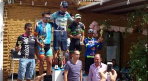 Podio del LVIII Gran Premio Bollullos. © FAC