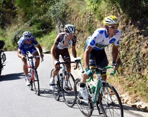 Sánchez, con su maillot © Unipublic 