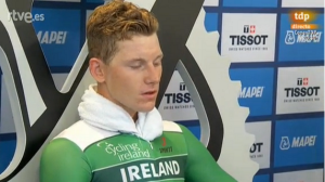 La cara de Mullen tras perder el Mundial